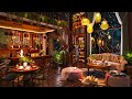 Soft Jazz Instrumental Music ☕ Calming Jazz Music at Cozy Coffee Shop Ambience for Working, Studying