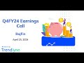 Bajaj Finance Earnings Call for Q4FY24