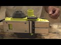 How to tune up your electric planer for best results!