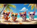 Cool Cats in the Sun - AI Animation