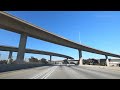 [4k] Driving to Gardena, Los Angeles, California Interstate 605 South / 105 West / 110 South