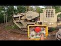 Moving a rock crusher