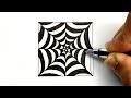 How to Draw Pattern #62 | Zentangle Pattern | Doodle Pattern | Mandala Pattern