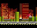The Fight (Test Zone Act #) Sonic the Hedgehog sprite Animation