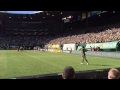 Timbers Army Chanting and Final 15 at #PORvsNY