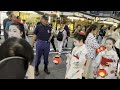 祇園祭宵山の🏮可憐な京乙女の鷺踊⛩️祇園祭音頭踊に観光客が大喝采💕= Gion Festival 🏮Yasaka-shrine⛩️Kyoto Japan