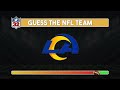 Guess The NFL Team | Logo Quiz Game