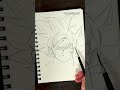 Drawing Goku Ultra Instinct - Dragon Ball Super