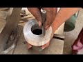 I repair Broken clutch flywheel on my own shop with amazing skill  / Watch and give your feedback