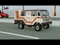 Big & Small TESLA Cybertruck McQueen VS DEATH ROAD in BeamNG.drive!