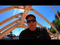 Nice Attic Trusses,  House Build #6