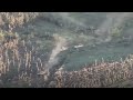 Russian T-72 B3M Tank Runs Over Ukrainian Mine At Full Speed