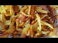Aloo bhaja recipe | Simple potato fry | 5 Minute tiffin box / lunchbox idea
