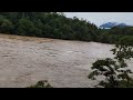 beautiful scene of Narayani river from devghat chitwan