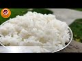 Ayurvedic method of cooking rice/ remove starch from rice?/Destarch rice/SATVIC RICE COOKING