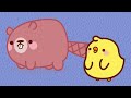 Molang and Piu Piu : PRISONERS of THE BEAST 😰 | 2 HOURS OF MOLANG ! | Funny Compilation For Kids