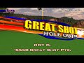 Golden Tee Great Shot on Grizzly Flats!