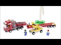 Lego City 7747 Wind Turbine Transport - Lego Speed Build Review