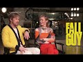 Ryan Gosling and Emily Blunt talk about performing stunts in 'The Fall Guy'