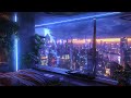 Summer Rain *  Atmospheric and Peaceful Cyberpunk Ambient Music