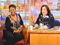 Gladys Knight talks recent weight loss, touring, and she sings [2001 Rosie O'Donnell Show]