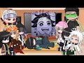 Hashiras react to Kamado siblings | Tanjiro and Nezuko Kamado | GCRV | READ DESC | ella