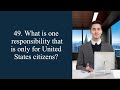 New! 2024 100 Civics Questions and Answers in Order for US Citizenship Interview.