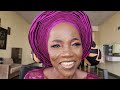Must Watch 😱 Viral 👆🏻 Bridal Gele & Makeup Transformation | Makeup Tutorial ✂️💉🔥😳