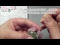 How to make a flower-knitted bead ball