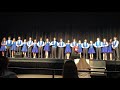 As if we never said “goodbye”. Wilson High School 2019 Scintillation Show Choir