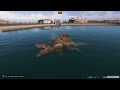 MOSASAURUS Vs SPINOSAURUS - Jurassic World Evolution 2