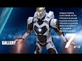 REVIEW : ZD Toys Iron Man Mark 39 Starboost from Iron Man 3 | MK39 | 中動 | 中动 | Marvel