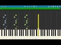 Jaws - Theme Music John Williams - Piano Tutorial - Synthesia Cover