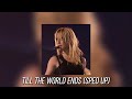 Britney Spears- Till the world ends (sped up)