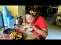 MOORING LEAF VEGETABLES, FRIED TEMPE, AND DELICIOUS TERASI SAMBAL || EAT WITH HOT RICE