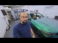 BMW 3 Series G20 Wrapped in Teckwrap Pine Green