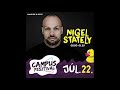 Nigel Stately Live @ Campus Festival Unicum Bar by Egoist 2021.07.22