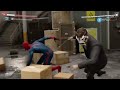 Spider-Man fantastic warehouse mini-game