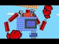 Mario & The Giant Robo Alphabet Lore vs The Giant Numberblocks 9999 | GM Animation