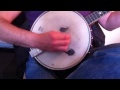 The Templehouse reel on an Irish banjo. Tenor Banjo