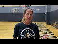 Shelomi Sanders, Coach Prime’s daughter, prepping for first full season with Colorado women’s hoops