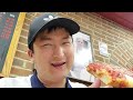 Trying Anthony Bourdain's Favorite Pizza! NY Pizza Suprema Review