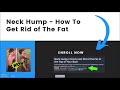 Change Your Posture To Improve Your Neck Hump