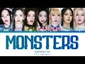 BABYMONSTER 'Monsters' Lyrics (베이비몬스터 'Monsters' 가사) (Color coded lyrics)