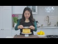 How To Make Meyer Lemon Chiffon Cake (Recipe) マイヤーレモンシフォンケーキの作り方（レシピ）