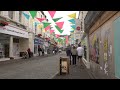 Falmouth Walk: Town Centre & Harbour【4K】