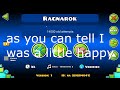 Ragnarok VERIFIED (Extreme Demon) by Knobbelboy and more | On Stream | Geometry Dash