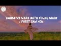 Taylor Swift - Love Story (Lyric Video) | Marry me Juliet you'll never have to be alone