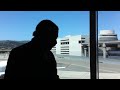 Super FAST window cleaner at San Francisco's Airport