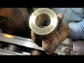 This Man is Genius Who Can Do This Method Spline, Worm and Gear Hobbing On Lathe Machine